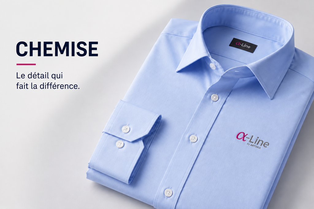 Chemise ALPHA line (modèle homme ou  femme)
