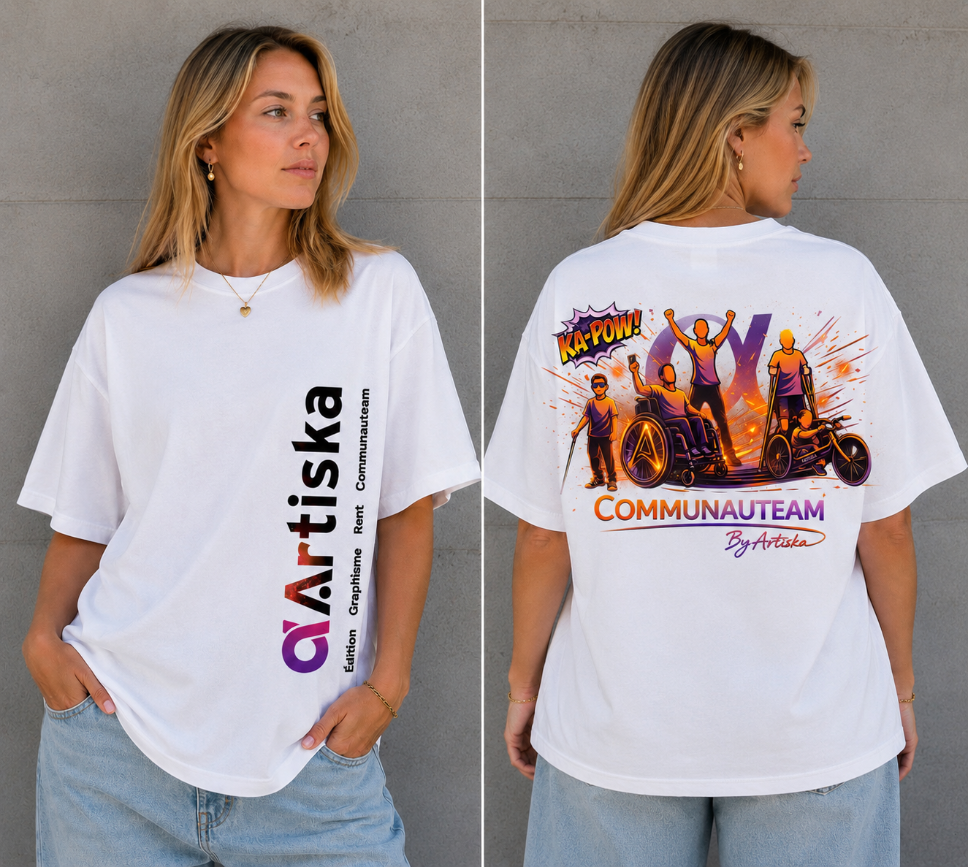 T-SHIRT COMMUNAUTEAM by Artiska