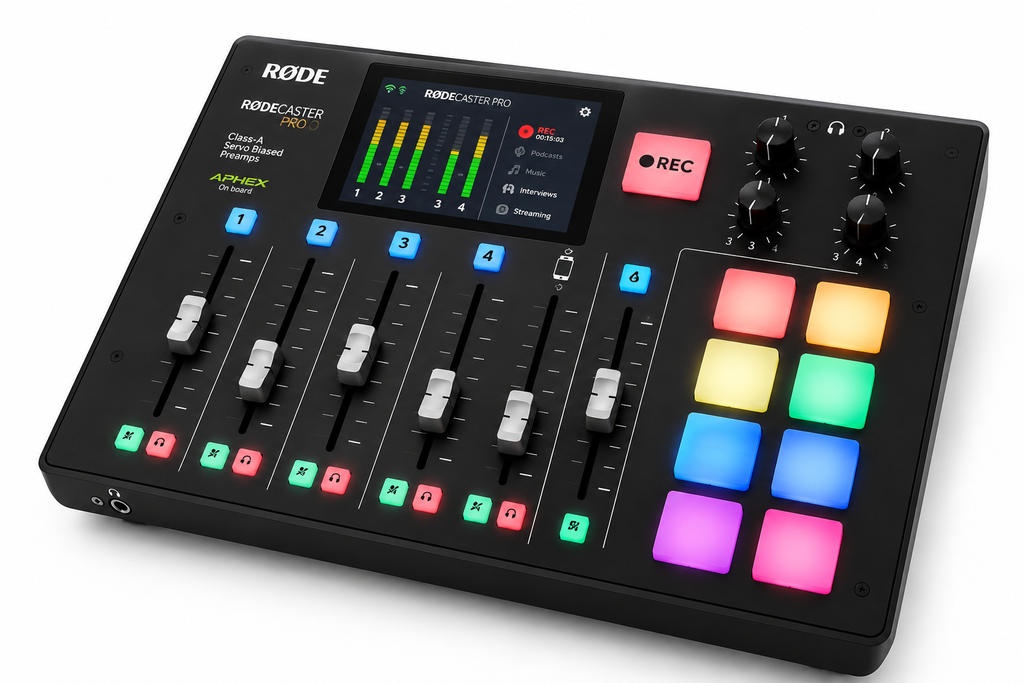 RØDE RØDECaster Pro – Console Podcast & Streaming